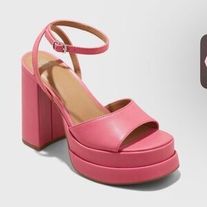 Wild Fable Chunky platform heels